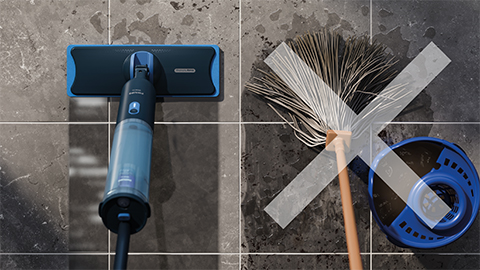 Philips OneUp Elektrikli Paspas için kova gerekmez