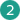 number two icon